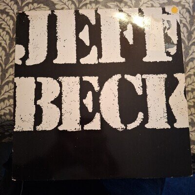 JEFF BECK "THERE AND BACK" VINYL LP 1980 VG+