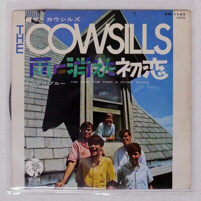 THE COWSILLS RAIN, THE PARK & OTH MGM DM1143 Japan VINYL 7