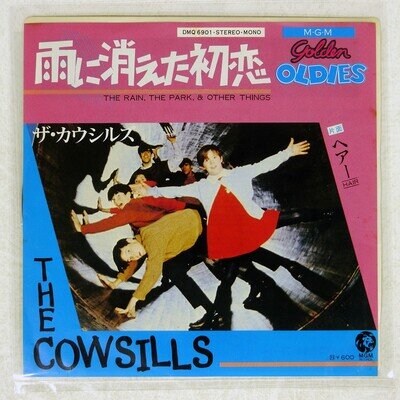 COWSILLS RAIN, THE PARK & OTHER THINGS MGM DMQ6901 Japan VINYL 7