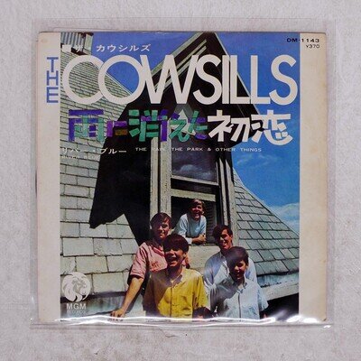 COWSILLS RAIN, THE PARK & OTHER THINGS / RIVER BLUE MGM DM1143 Japan VINYL 7