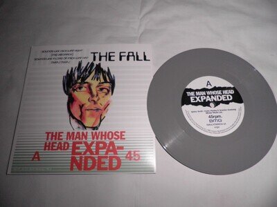 the fall the man whose head expanded grey vinyl 7" record new punk reissue