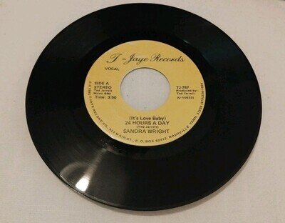 Soul / Funk--Sandra Wright – (It's Love Baby) 24 Hours A Day