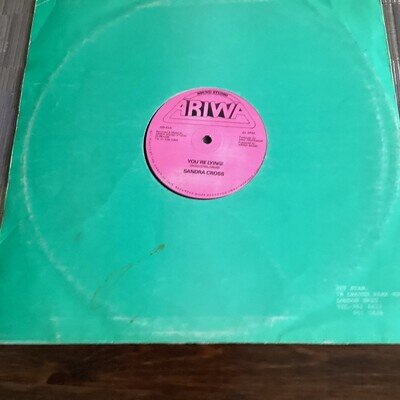 Sandra Cross - You’re Lying - 12” Vinyl Sound Studio Airways ARI45A Disco Soul.