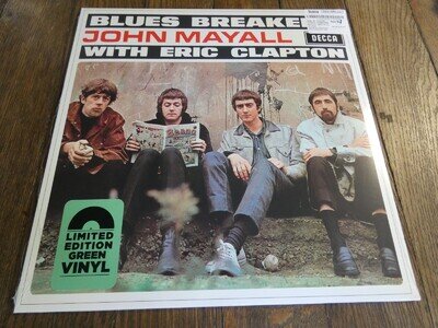 JOHN MAYALL WITH ERIC CLAPTON - BLUE BREAKERS - GREEN 2019 ISSUE - MINT / SEALED