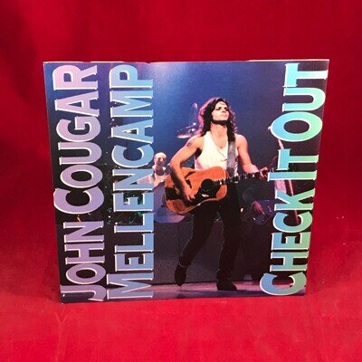 JOHN COUGAR MELLENCAMP Check It Out 1987 UK 7" vinyl single mercury record 45