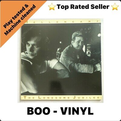 John Cougar Mellencamp - Lonesome Jubilee Vinyl LP Record First Press NM / EX