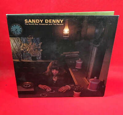 SANDY DENNY The North Star Grassman 1971 UK vinyl LP first press A1 B1 Pink rim