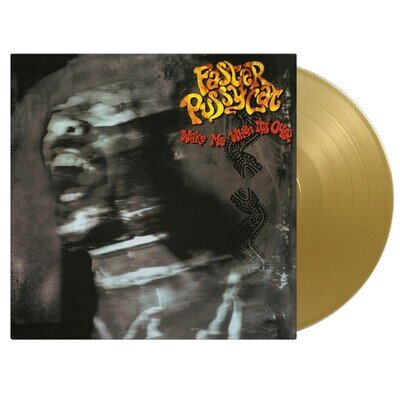 FASTER PUSSYCAT - Wake Me When It's Over 2025 Dutch 180g Gold Vinyl LP New