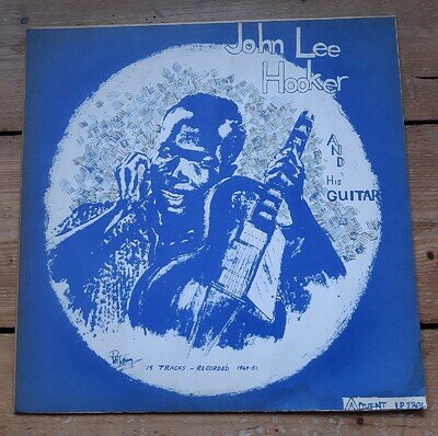 John Lee Hooker And His Guitar LP. MEGA RARE VINYL. Advent LP 2801. Blues. EX+