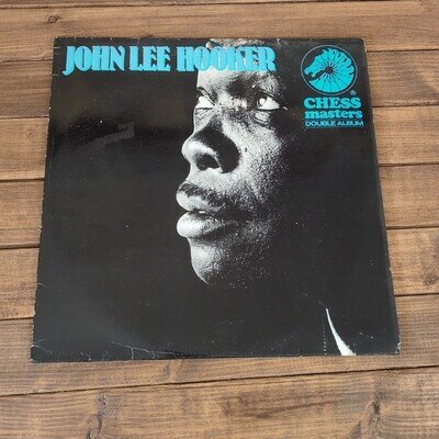 JOHN LEE HOOKER - CHESS MASTERS DOUBLE VINYL LP