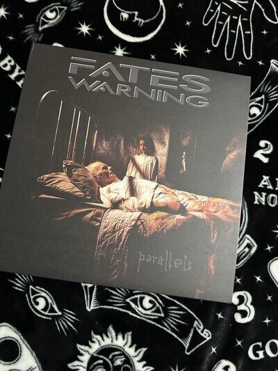 Fates Warning — “Parallels” Black Vinyl Metal Blade 2017 NO poster (open)