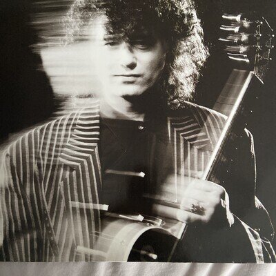 Jimmy Page Outrider Vinyl Lp 1988 Geffen