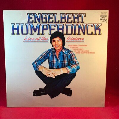 ENGELBERT HUMPERDINCK Live At The Riviera 1983 UK Vinyl LP A Man Without Love