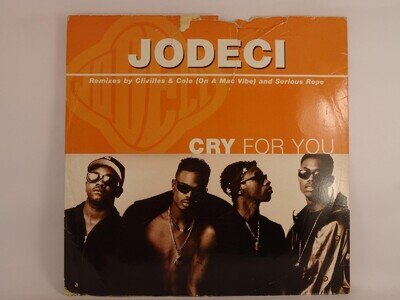JODECI CRY FOR YOU (185) 3 Track 12" Single including Picture Sleeve EMI/MCA