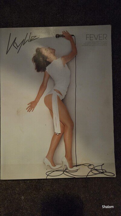 Kylie Minogue Fever Promotional Poster 2001 Used!