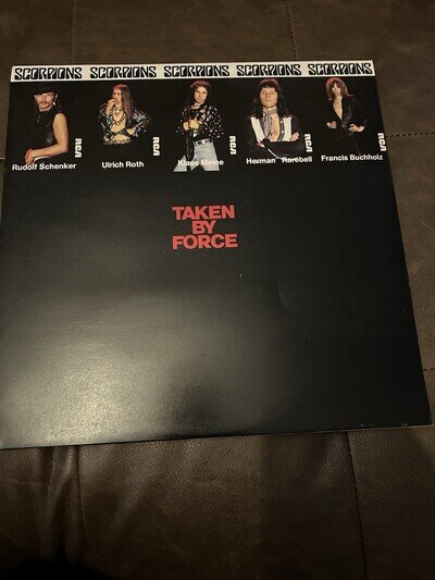 Scorpions Taken By Force Vinyl LP 1978