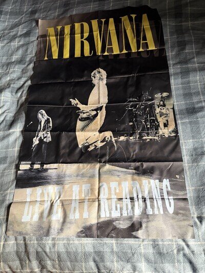 Nirvana Live At Reading Festival 1992 Poster
