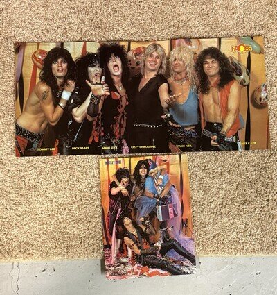 Motley Crue And Ozzy Pull Out Poster From Faces Magazine!
