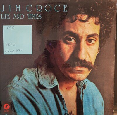 Jim Croce Life And Times Vinyl Record VG/VG ASF2022 1977