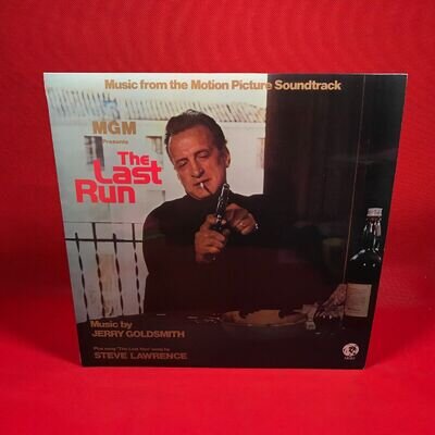 JERRY GOLDSMITH The Last Run Music Motion Picture Soundtrack 1972 UK Vinyl LP