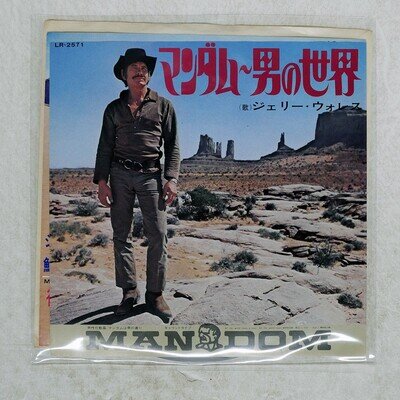 JERRY WALLACE MANDOM LIBERTY LR2571 Japan VINYL 7