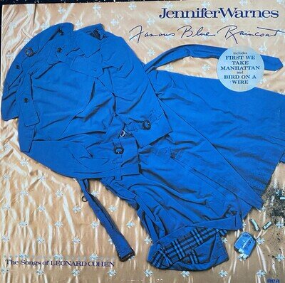 Jennifer Warnes Famous Blue Raincoat Excellent Vinyl Record Album PL90048