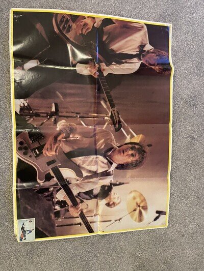 7 posters of The Jam 1976-1982. 4 are proper posters and 4 from magazines