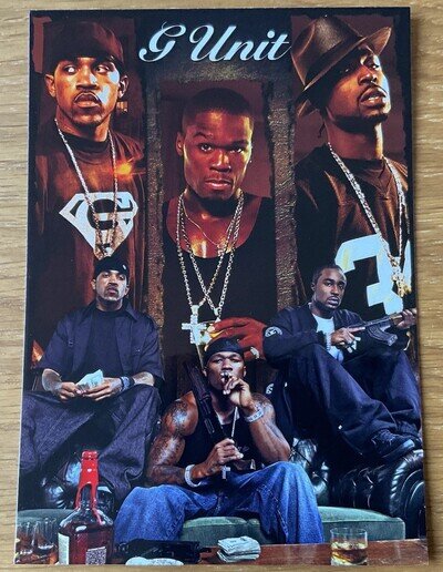 Vintage 30 x G Unit Postcard Montage Go Posters 2005 New Unused Hip Hop Rap