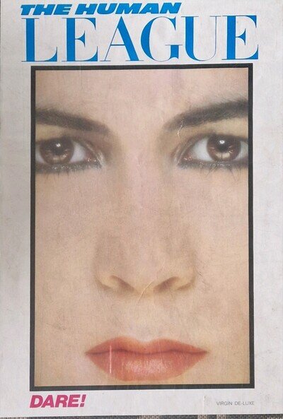 The Human League Dare Oryginal Vintage Poster-1981 Virgin Records
