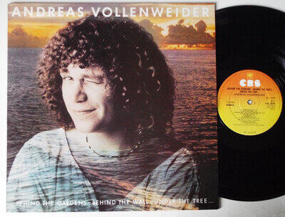 ANDREAS VOLLENWEIDER - ...BEHIND THE GARDENS. UK LP 1981. CBS 85545