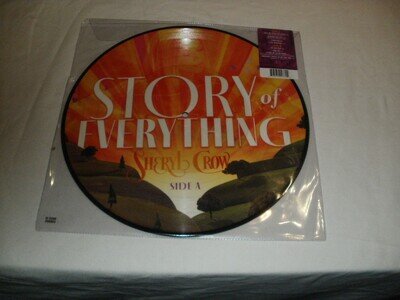 SHERYL CROW "STORY OF EVERYTHING" 12" LP PICTURE DISC NR MINT