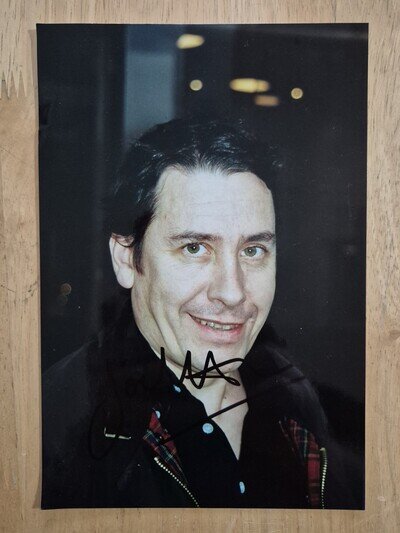 Autograph Jools Holland Signed personal Original Authentic photo unique 9 x 6"