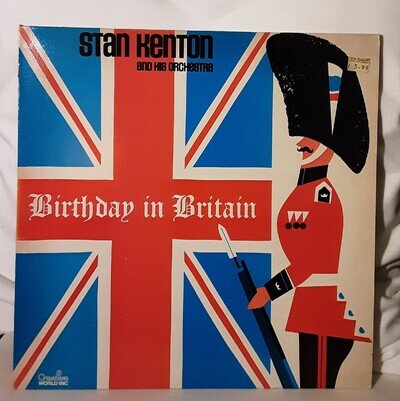 Stan Kenton - Birthday In Britain, Vinyl LP, Jasmine Records JAS200 1973 Reissue