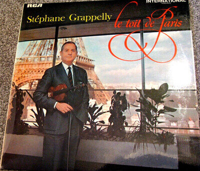 Stephane Grappelly - Le Toit De Paris Vinyl LP, 1st Press - Played Once - N/Mint