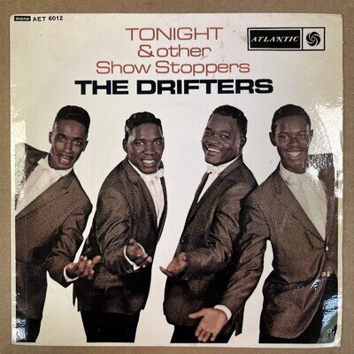 Drifters -Tonight & Other Showstoppers -OG UK Atlantic 7" 45 EP - Great Copy!