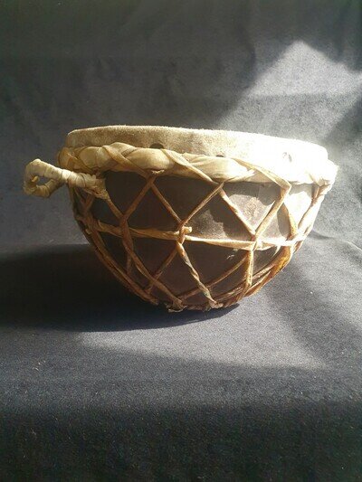 Rare African Kettle Drum drums antique vintage