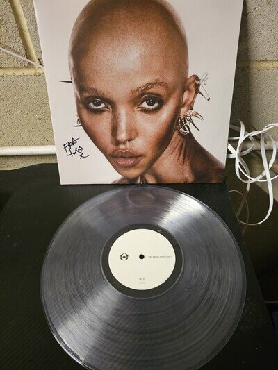 FKA Twigs EUSEXUA: Limited Edition Crystal Clear Vinyl LP Album Cover Signed! 🔥