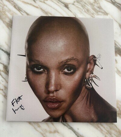 FKA TWIGS -EUSEXUA SIGNED AUTOGRAPHED Crystal Clear Vinyl LP