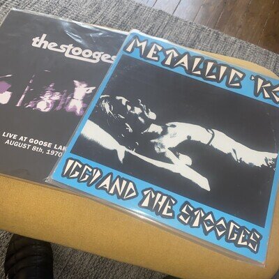 Iggy And The Stooges Live Bundle 2 X Lp