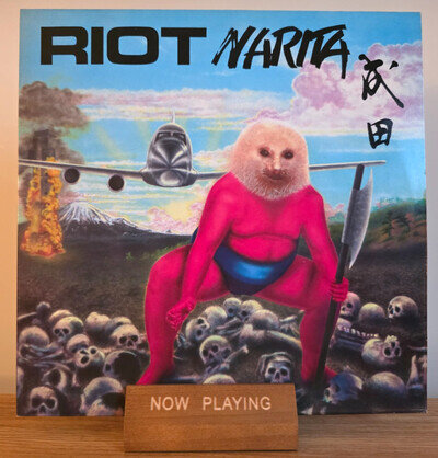 Riot - Narita - LP Vinyl Record - Capitol E-ST 12081 - 1 4 1 HTM - NM/NM