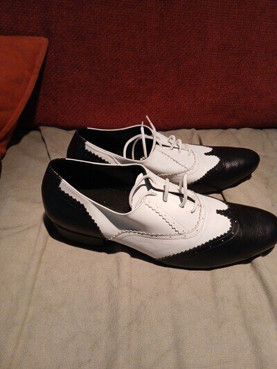 Spatz Men's Dance Shoe Suede Sole. Rummos 42.5