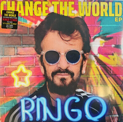 Ringo Starr Change The World EP 10" vinyl record 2021 on UMe pop rock