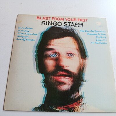 Ringo Starr / Blast From Your Past 1975 VINYL LP / ROCK POP / EX / £5 FLAT POST