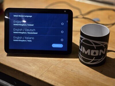 Amazon Echo Show 8 (1st Gen, 2019) – Charcoal – Smart Display with Alexa