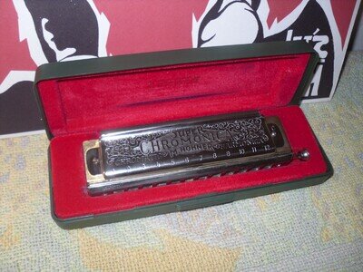Hohner Super Chromonica 270 C - EXCELLENT - harmonica mouth organ XMAS! cromatic