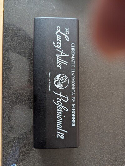 Larry Adler Professional 12 Chromatic Harmonica Never Used - Immaculate