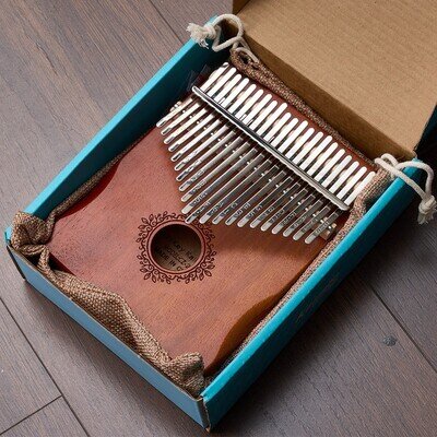 21 Keys Thumb Piano Kalimba Finger Piano Instrument for Beginners Music Gift