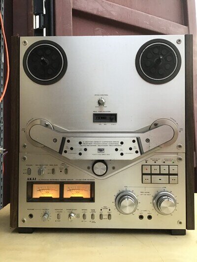 Rare Vintage Akai GX-635D Reel To Reel Stereo Recorder Player Needs TLC As Is