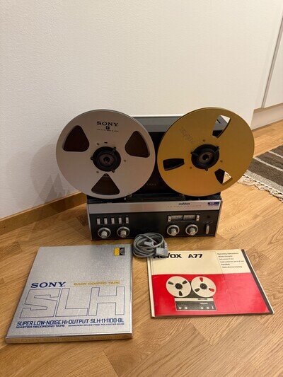 Revox A-77 MKIV 1/4" Reel To Reel Recorder - Modified by Live Recordings