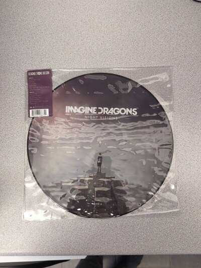 Imagine Dragons Night Visions LP (2014) RSD Vinyl Record Picture Disc Unolayed